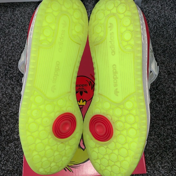 ADIDAS ORIGINALS FORUM LOW X THE GRINCH SHOES CHRISTMAS GIFT BOX BUNDLE - Picture 6 of 13